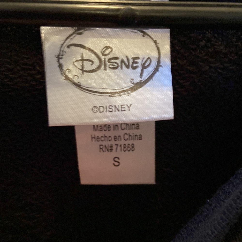 Disney Embroidered Mickey Mouse Lightweight Sweatshirt Sz Small Vintage Style. - Picture 2 of 9